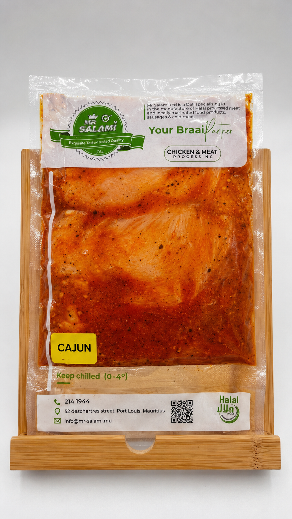 Chicken Fillet Cajun Marinated (4 Slices)