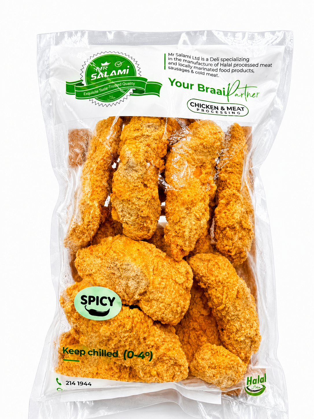 Chicken Strips Spicy (500g-600g)
