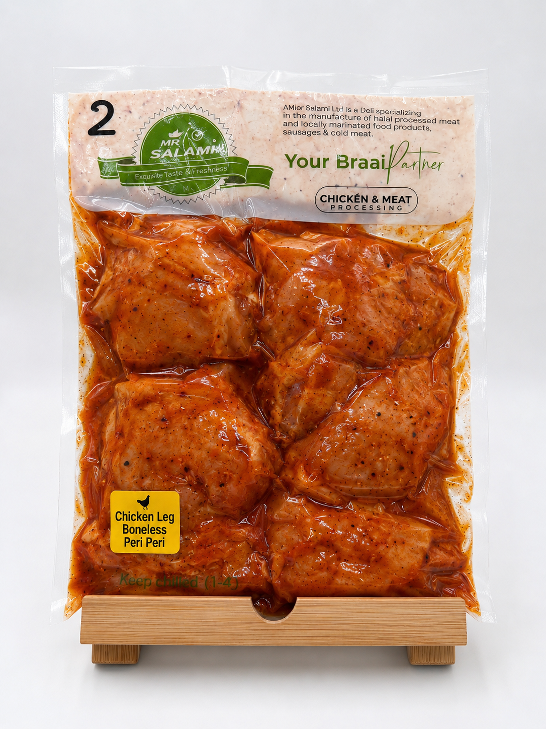 Chicken Leg Boneless Peri Peri x1pc