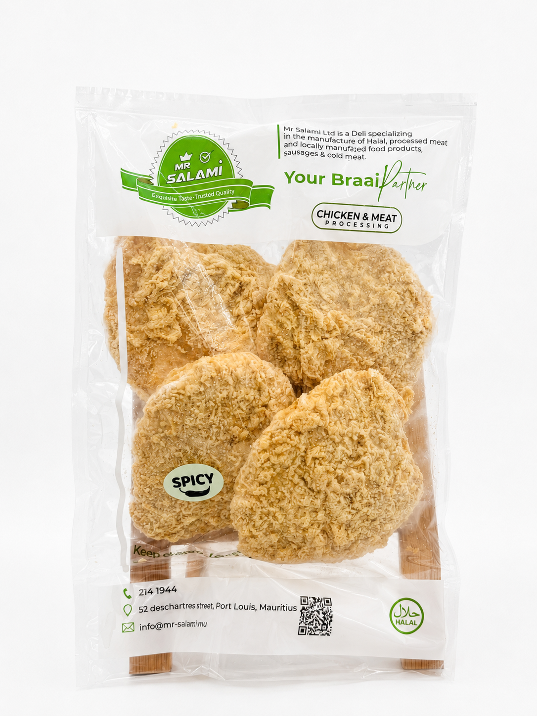 Chicken Fillet Burger Spicy (600g)