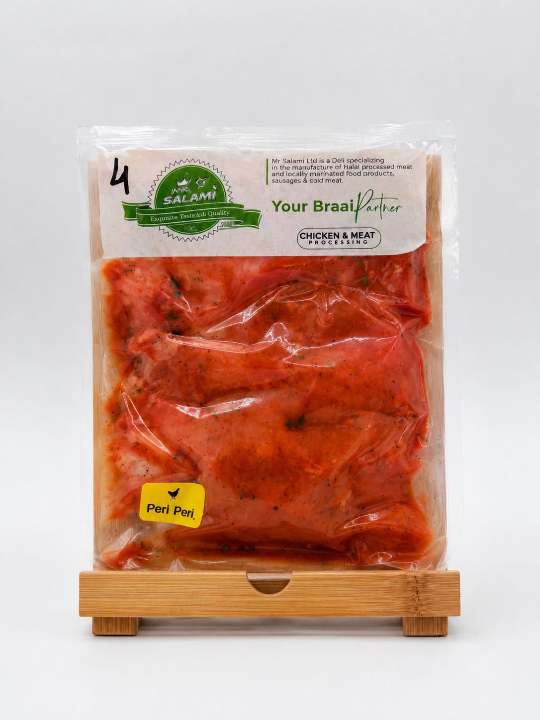 Chicken Fillet Peri Peri Marinated (4 Slices)