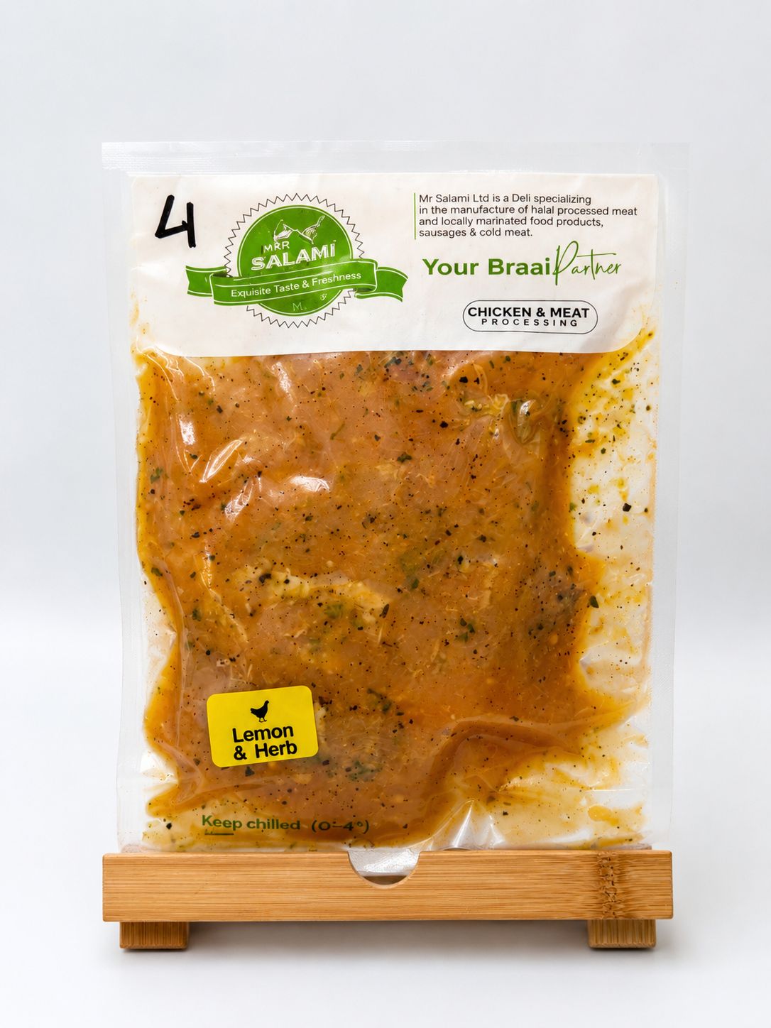 Chicken Fillet Lemon & Herbs Marinated (4 Slices)