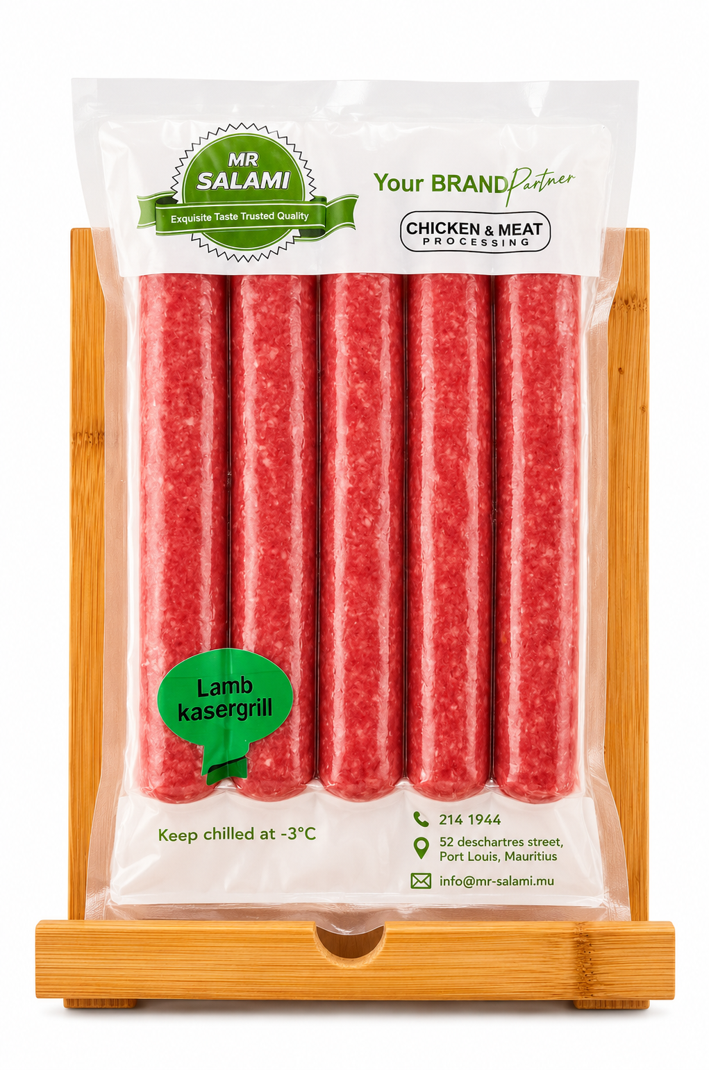 Lamb Cheese Kaser Griller Sausage (5pcs)