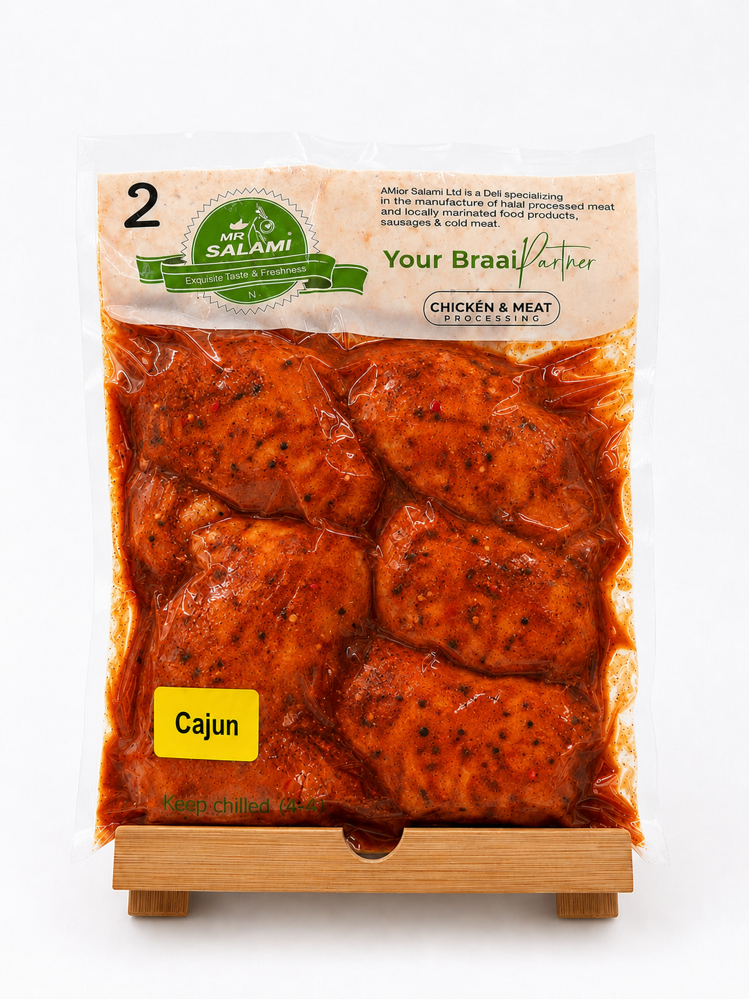Chicken Leg Boneless Cajun x2 pcs