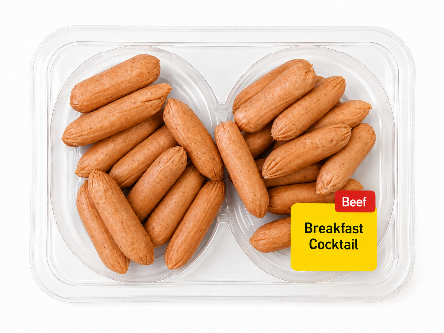 Breakfast Cocktail Beef Sausage